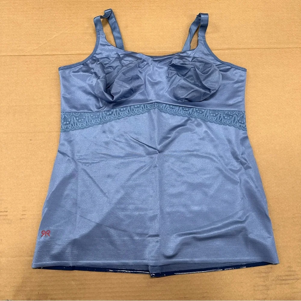 New Ruby Ribbon Lace Cami Tranquil Blue